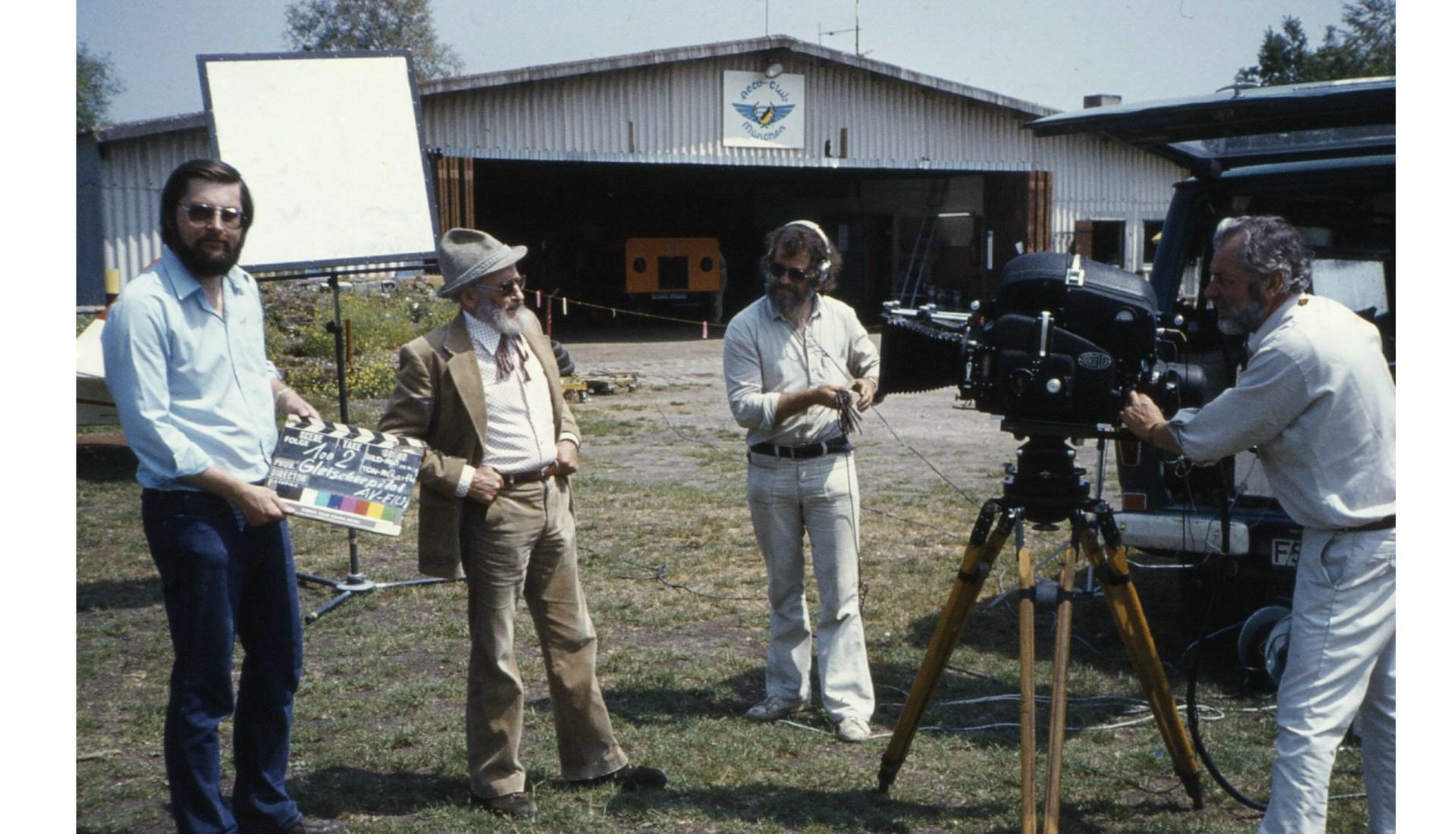 1981: DER ADLER VOM MATTERHORN Kinofilm &uuml;ber den Gletscherpiloten Hermann Geiger