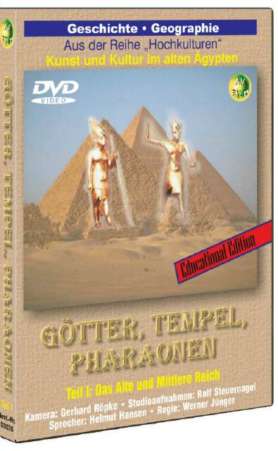 DVD Götter, Tempel, Pharaonen