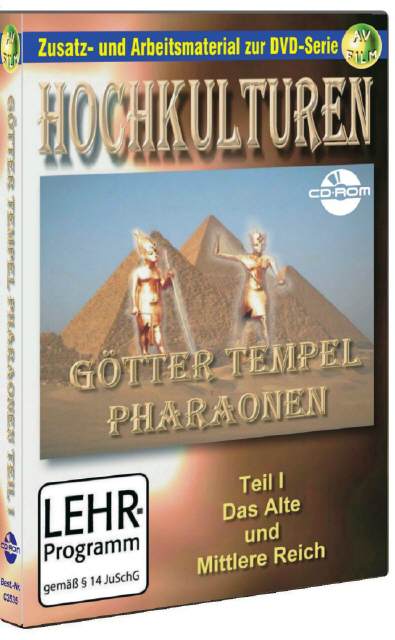 CD-ROM Götter, Tempel, Pharaonen