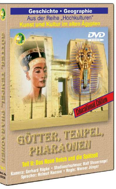 DVD Götter, Tempel, Pharaonen