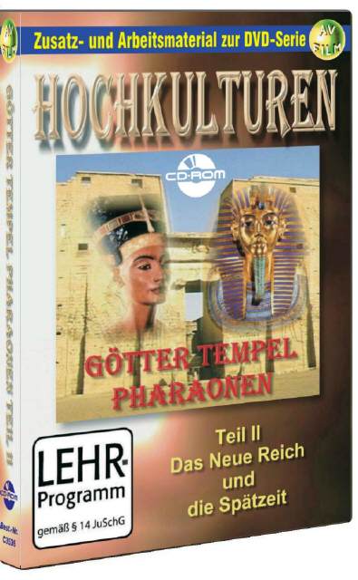 CD-ROM Götter, Tempel, Pharaonen