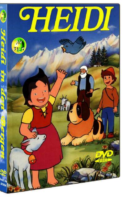 DVD Heidi in den Bergen