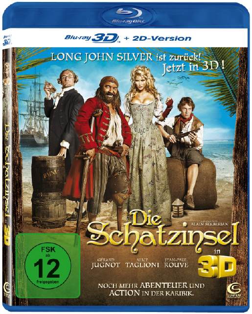 Die Schatzinsel 3D-Blu-ray